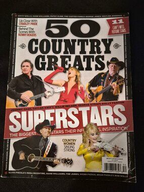 50 Country Greats Superstars Magazine 2014